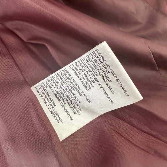 Small Celebrity Pink Puffer Coat in Plumberry - Picture 4 of 7